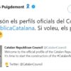Puigdemont presenta la cuenta del Consejo de la República catalana