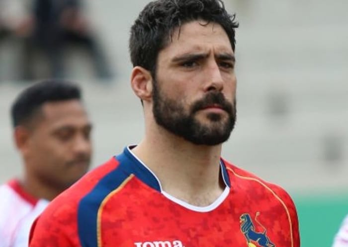 El capitán de la selección de rugby, Jaime Nava