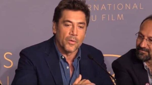 Javier Bardem en el festival de Cannes