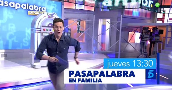 Christian Gálvez en 'Pasapalabra en familia'