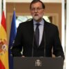 Mariano Rajoy durante su comparecencia este viernes