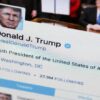 El perfil de Donald Trump en Twitter
