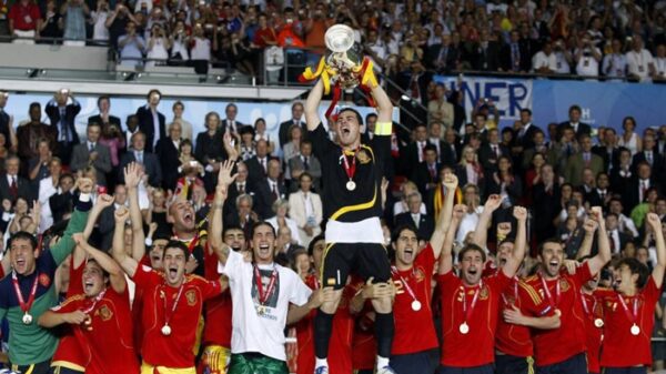 La Selección celebra la Eurocopa de 2008