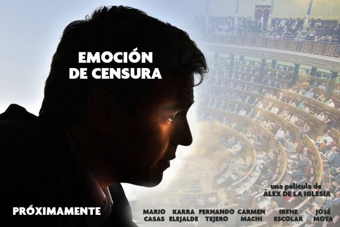 La moción de censura ya tiene película y reparto, con Mario Casas como  Pedro Sánchez - Voz Libre