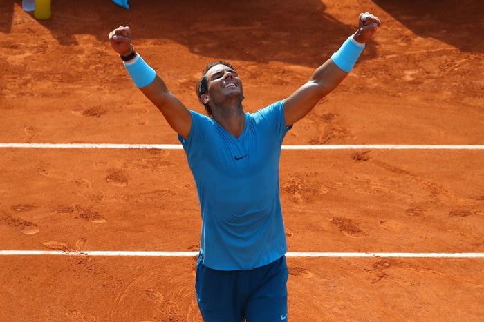 Rafa Nadal tras ganar Roland Garros