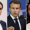 Rivera, Macron y Renzi