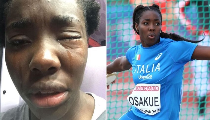 La atleta italiana Daisy Osakue