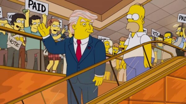 Donald Trump en un capítulo de 'Los Simpson'