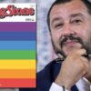 La portada de la edición italiana de la revista 'Rolling Stone' y Matteo Salvini