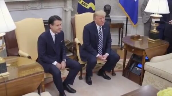 Donald Trump y Giuseppe Conte
