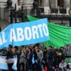 Manifestaciones a favor y en contra de la ley del aborto