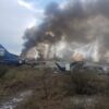 El avión de Aeromexico estrellado en Durango
