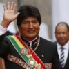 El presidente de Bolivia, Evo Morales