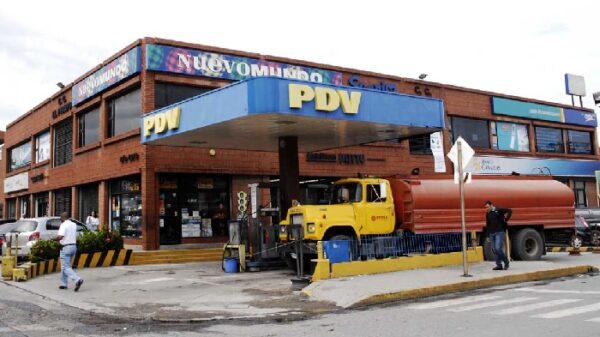 Una gasolinera de Venezuela