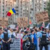 Protestas en Bucarest