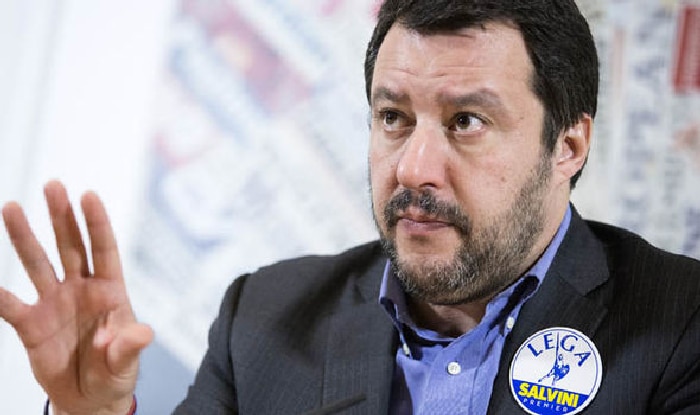 El ministro de Interior de Italia, Matteo Salvini