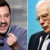 Matteo Salvini y Josep Borrell