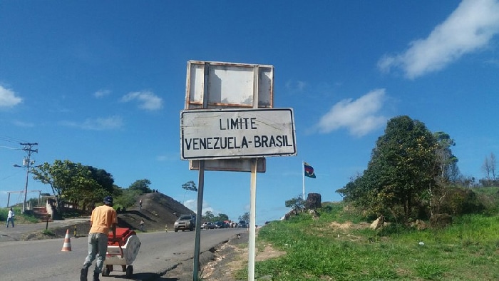Frontera entre Venezuela y Brasil