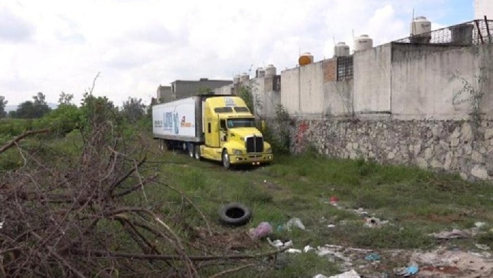 El camión que transportaba 150 cadáveres en Jalisco