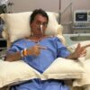 Jair Bolsonaro en el hospital