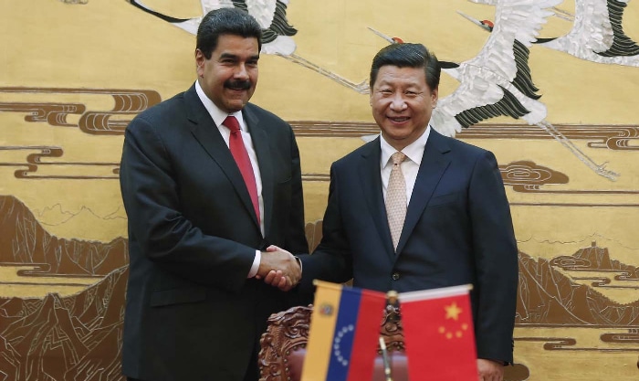 Nicolás Maduro y el presidente de China, Xi Jinping