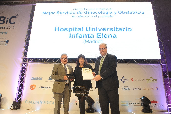 El Dr. Rodríguez recogió el Premio BIC al Mejor Hospital en Ginecología y Obstetricia