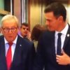 Juncker y Sánchez