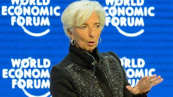 Christine Lagarde, directora del BCE