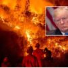 Incendios de California y Trump