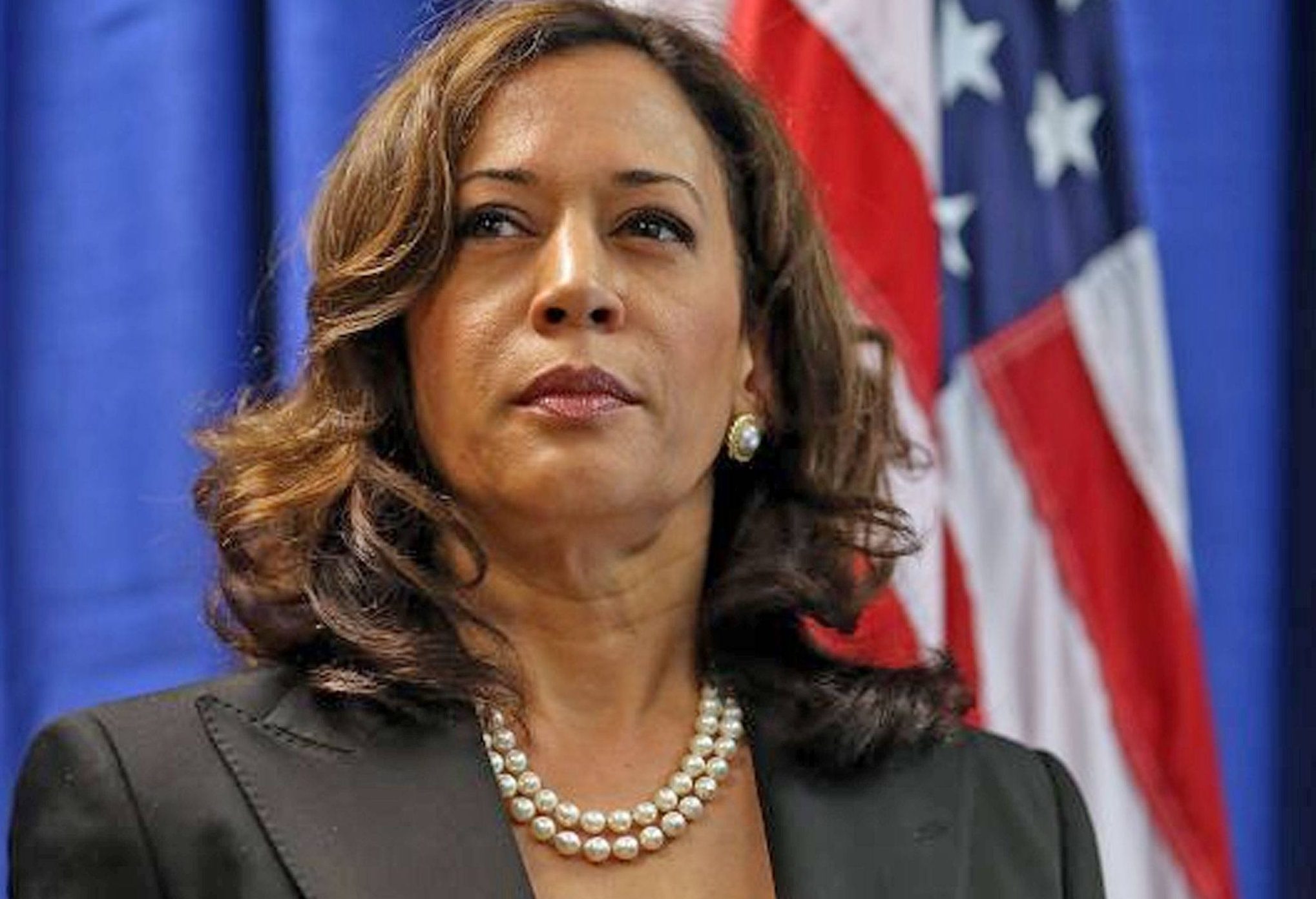 Kamala Harris, candidata a las elecciones presidenciales de 2020 por el partido demócrata