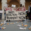 Manifestación contra la adicción a OxyContin