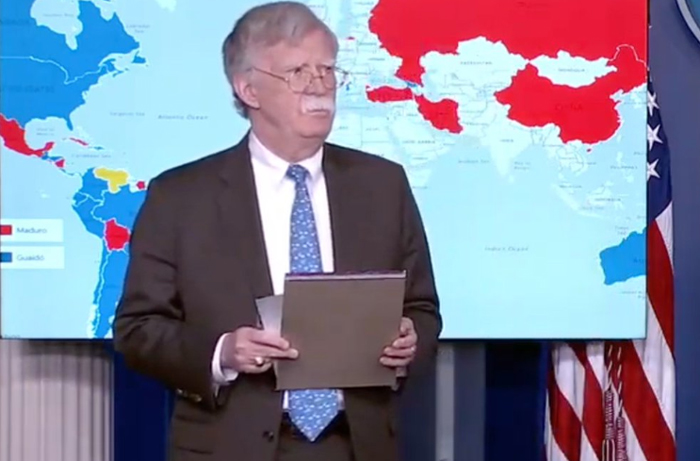 John Bolton, consejero de Seguridad Nacional de EEUU