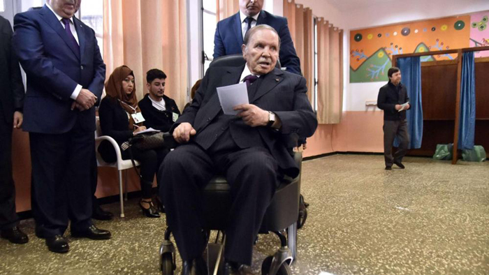 El presidente de Argelia, Abdelaziz Bouteflika