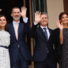 Los Reyes Felipe y Letizia con Mauricio Macri y Juliana Awada