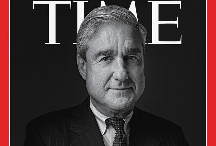 Robert Mueller en la portada de la revista 'Time'