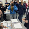 Javier Maroto votando en las elecciones 2019