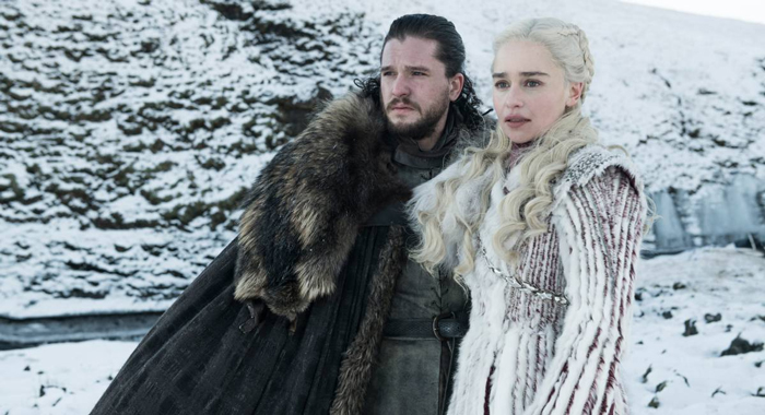 'Jon Snow' y ‘Daenerys Targaryen’, dos personajes principales de 'Juego de Tronos'