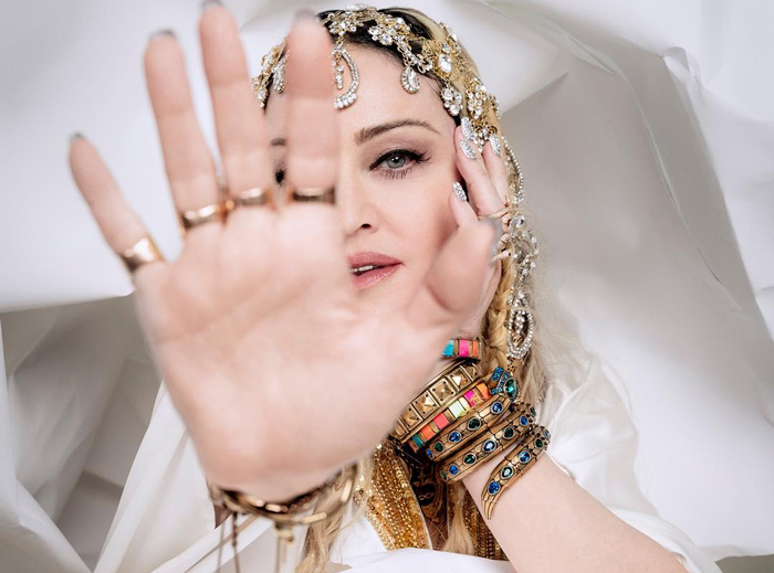 La cantante Madonna