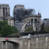 La catedral de Notre Dame tras el incendio