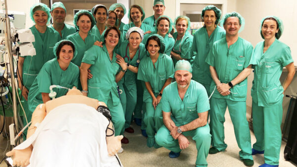 Foto de grupo en la Primera Semana Multidisciplinar de Seguridad del Paciente