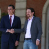 Pedro Sánchez junto a Pablo Iglesias