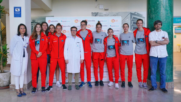 Reconocimiento médico a la Selección Española de Baloncesto femenino