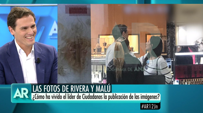 Albert Rivera hablando sobre Malú en 'El Programa de AR'