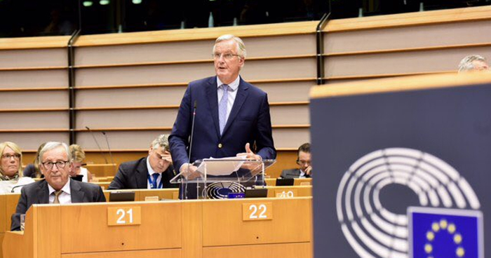 El jefe negociador de la UE para el Brexit, Michel Barnier