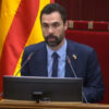El presidente del Parlamento catalán, Roger Torrent
