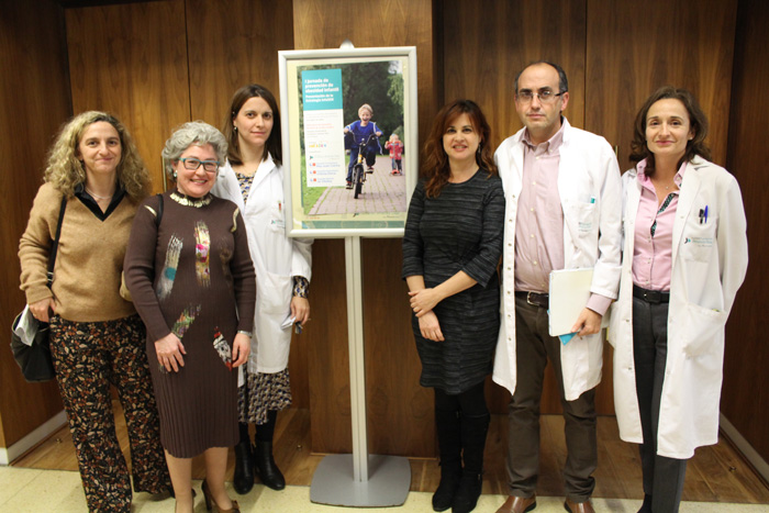 De izquierda a derecha, los doctores Gutiérrez de Terán, Bermejo, Gavela, Amador, Soriano y Leal, en la presentación de InfaSen