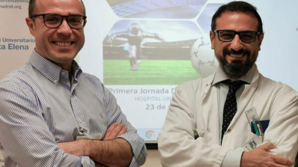 Los doctores Macera (izquierda) y Suárez (derecha)