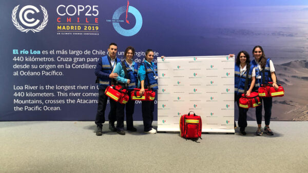 Servicio médico del COP25 Madrid 2019