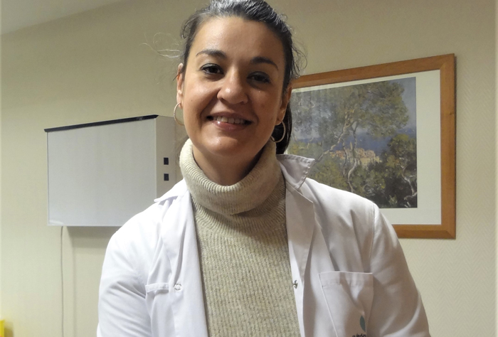 La doctora Encarna Domínguez