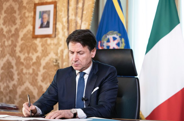El primer ministro italiano, Giuseppe Conte